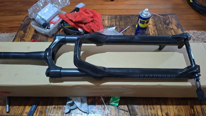 Suspensão rockshox Recon 130mm