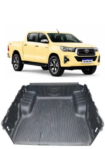 Protetor De Caçamba Hilux Cabine Dupla 2016 A 2025 Original