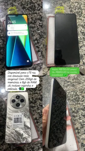 Poco c75 256gb 8 de RAM 