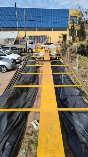 Ponte rolante Demag/Monovia 10 ton- vão 17 mts completa com talha eletrica