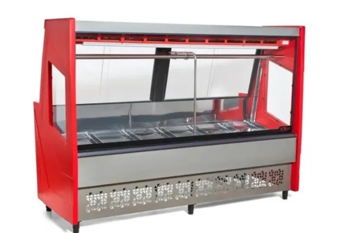 Balcão expositor refrigerado, frigorífico, novo, marca polar, linha platinum