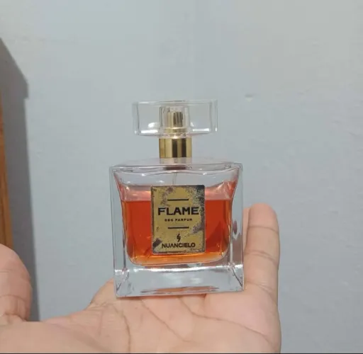(PRA LEVAR HOJE) Perfume Flame Nuancielo Feminino (100ml - Restam ~90ml) - Oportunidade!