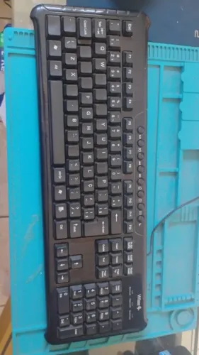 Teclado Multimídia Wise Com Fio (Usado)