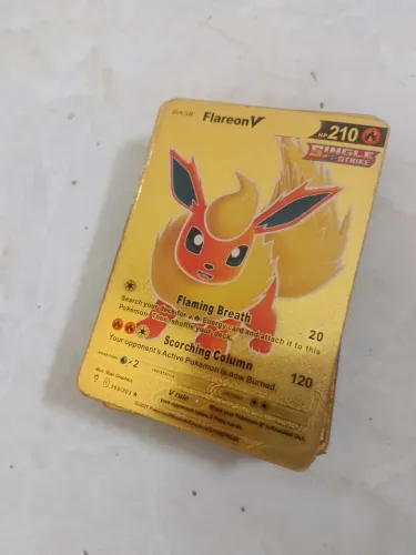 29 card Pokémon Dourado