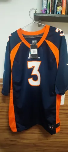 Camisa Nike NFL Game Oficial Tamanho XXL - [Broncos/Wilson 3] - On Field Autêntica
