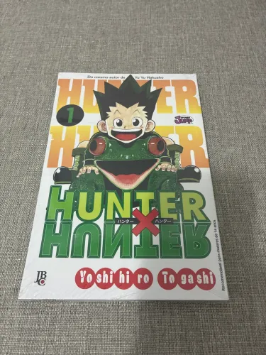 Mangá Hunter x Hunter volume 1 novo lacrado