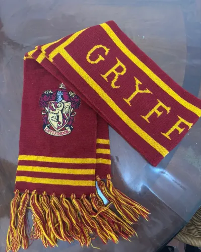 cachecol harry potter grifinória (original / oficial)