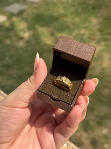 Anel de ouro 18k