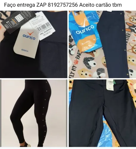 Vendo legging Nova ouriço tamanho G
