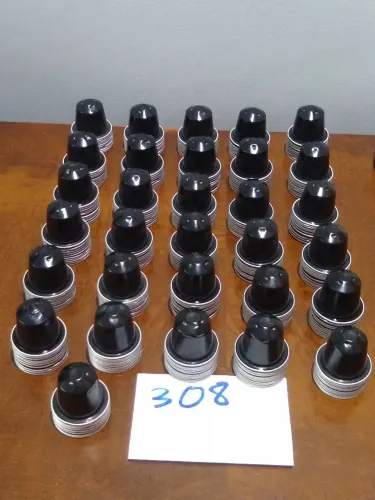 1038 cápsulas de café vazias para artesanato