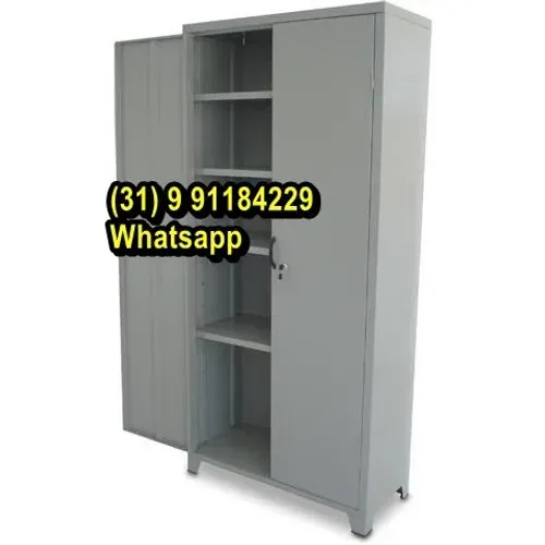 Armário de Aço 1,98x90x40 novo com chave Frete grátis
