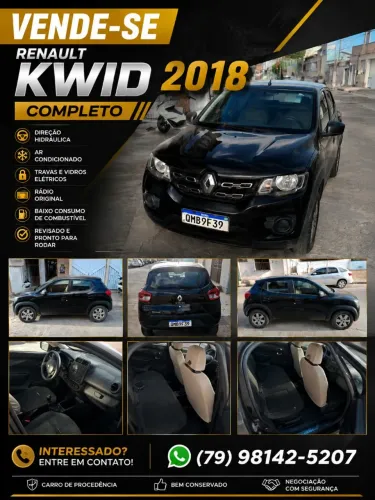 Renault Kwid Zen 1.0 Flex 12V 5P Mec. 2018