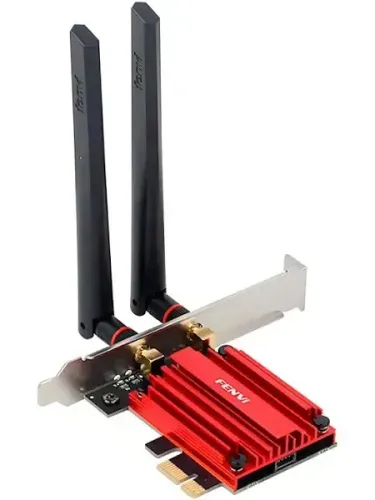 Placa Wi-Fi Adaptador WiFi 6 PCI-e Fenvi AXE3000 AX210 AC1200 Bluetooth 5.2