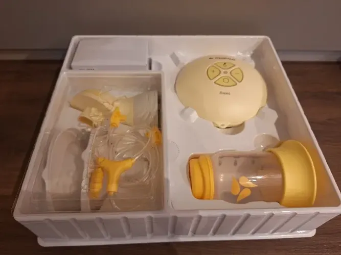 Kit Extrator Bomba de Tirar Leite Elétrico Swing Flex - Medela - Seminova