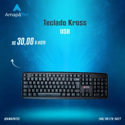 Teclado Com Fio Kross