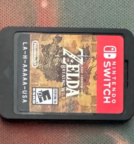 Jogo nintendo zelda breth of the wild (sem caixa)