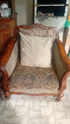 Par de Poltronas Vintage Antigas