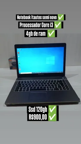 Notebook Semi Novo Itautec 