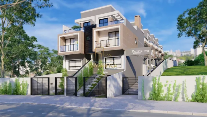 SOBRADO com 3 dormitórios à venda com 195.62m² por R$ 1.525.000,00 no bairro Mercês - CURI
