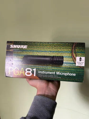 Microfone Shure PG81 - P/ Voz