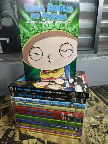 Série Uma família da pessada - family guy 12 temporadas