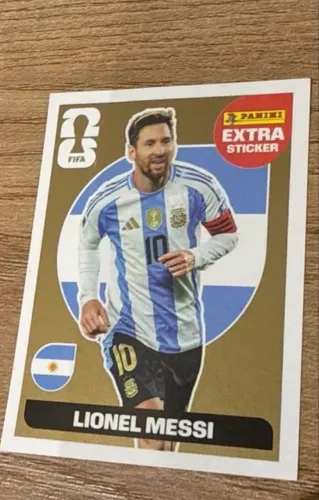 Figurinha Legends messi ouro ( copa 2026). Panini
