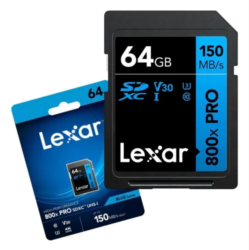 Cartão de Memória 64GB Lexar SDXC