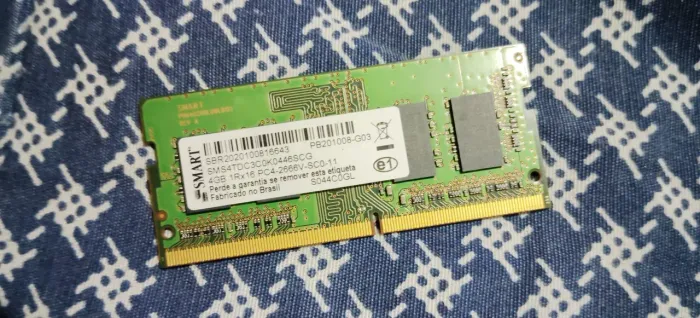 Memória RAM 4GB DDR3 1600Mhz SMART