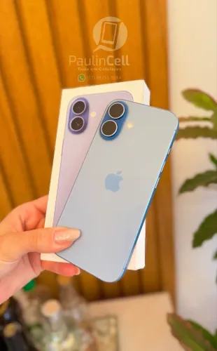 IPhone 17 256gb azul completo novinho