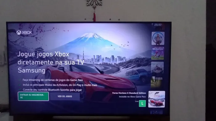 Smart tv Samsung 50 UHD 4k - X-Box