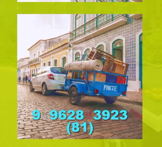 Frete Barato em Jaboatão dos Guararapes, Boa Viagem e Candeias, transporte seguro!