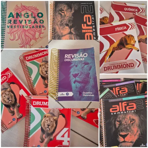 Vendo apostilas de estudo para vestibular