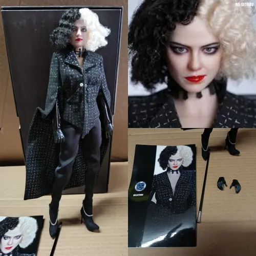 Super duck cruella demon carica dos 101 tipo hot toys marvel Ironman barbie