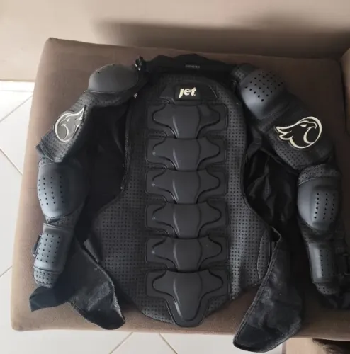 Colete armadura protetor de coluna para motociclistas 