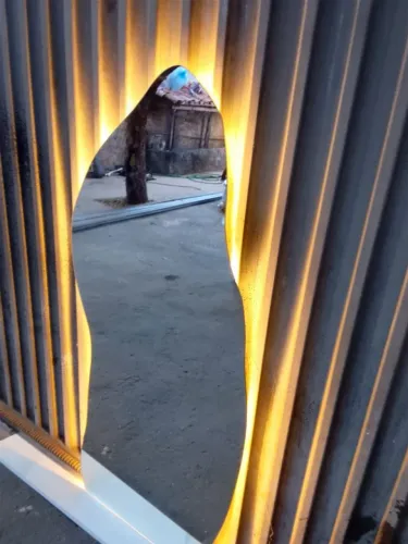 Espelho orgânico com LED NOVO