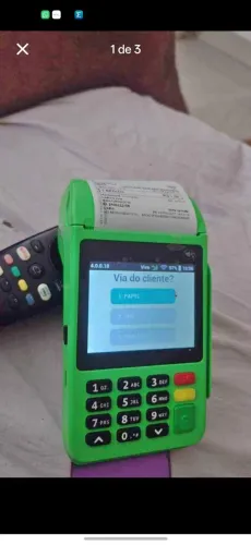 Maquina de cartao a pronta entrega