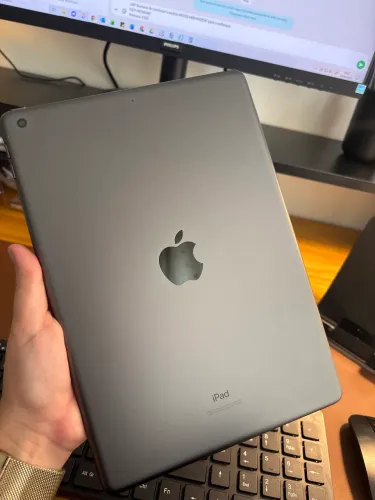 iPad 9 Geração COMPLETO com Apple Pencil, mouse, teclado, carregador e capinha case