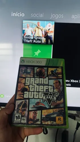 Jogo Xbox 360 gta V original funcionando 100%