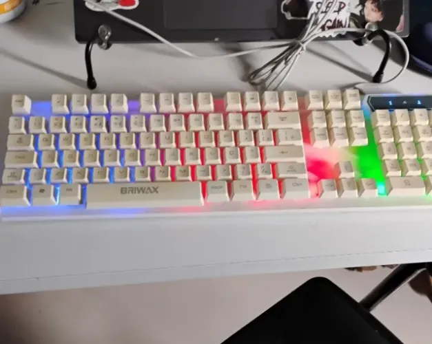 Teclado LED Gamer Briwax