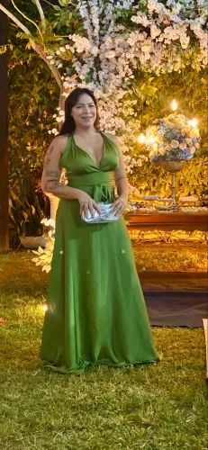 Vestido de festa para casamento ou formatura
