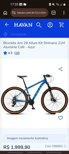 Bicicleta Colli