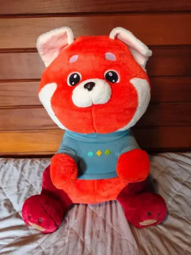 Pelúcia Panda Vermelho Red Disney Grande 60cm - Novo!