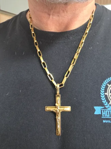 Cordão de ouro puro