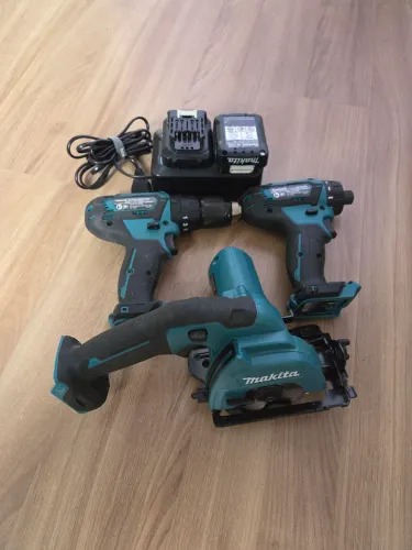 Conjunto ferramentas Makita 12v
