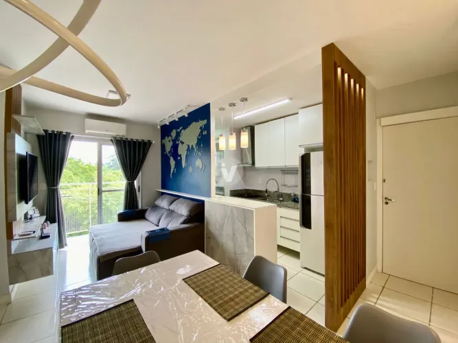 Apartamento para locação, 2 dormitórios mobiliado, com vaga, bairro Medianeira.