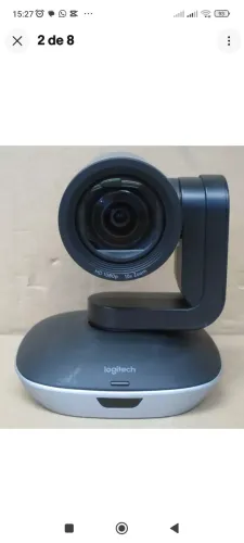 Câmera PTZ logitech , para podcast, estúdios , igrejas .