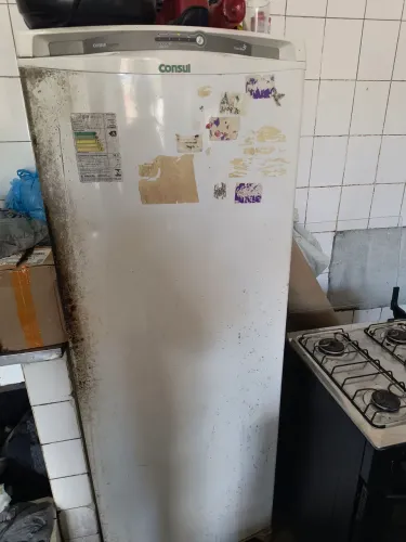 Geladeira Consul e fogão Atlas