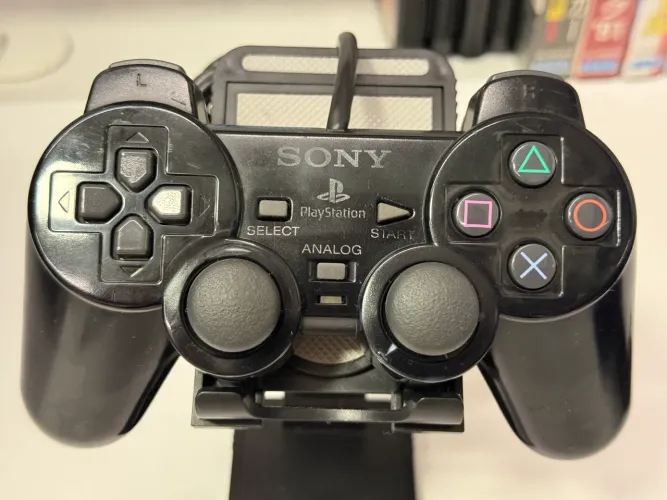 Controle Playstation 2 Midnight Black original Serie A