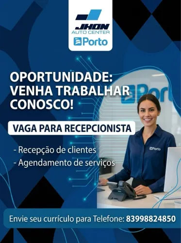 Recepcionista (Vaga) 
