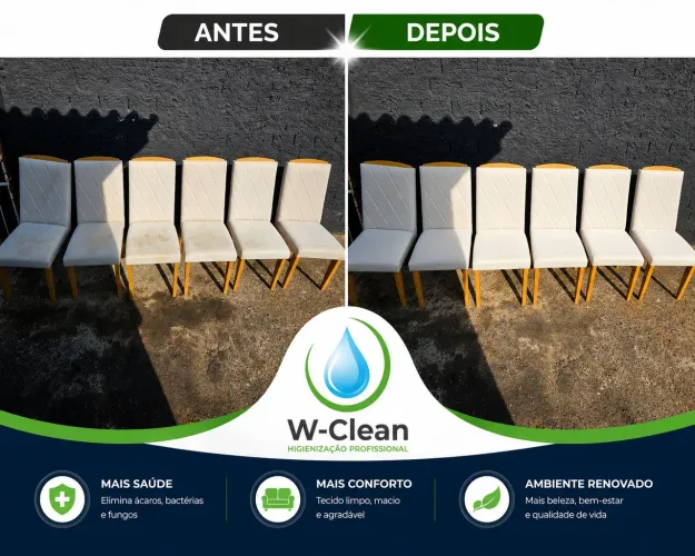 Limpeza e higienização de estofados